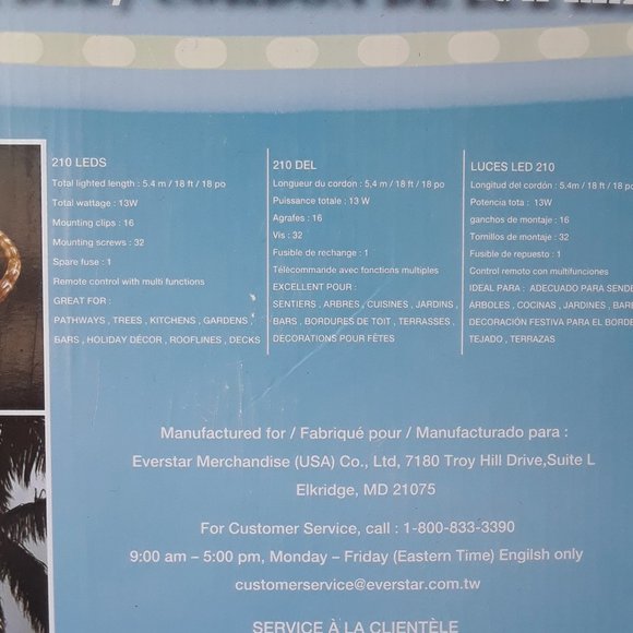 LED Rope Light With Remote Control Dimmer 18ft - Picture 6 of 13